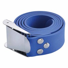 游龍潛水 PROBLUE WB-04A 橡膠皮帶 配重帶 鉛塊帶 (不鏽鋼扣具), 藍色