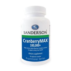 샌더슨 크렌베리 맥스 100000 (60캡슐) x 1 - Sanderson CranberryMAX, 1개, 60정
