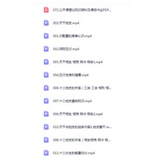 易&學 高策四柱學 基礎 進階 全套70集影片 課程