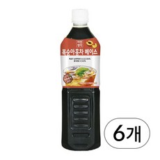 희창 자연생각 복숭아홍차 아이스티, 980ml, 6개
