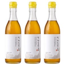 저온압착 천년 들기름, 3개, 350ml