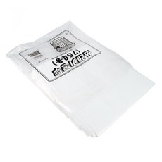 쓰레기봉투 학교 식당 비닐봉지 75L 50매 흰색