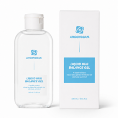 아공간 리퀴드 허그 수용성 여성 러브젤 약산성 Y존 윤활제 밸런스 젤 160ml, 1개