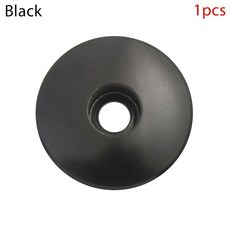 알루미늄 합금 자전거 방진 사이클링 MTB 스템 커버 야외 산악 부품 28 6mm, Black 1pc, 1개