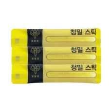 청밀당 꿀 스틱 가성비 벌크 세트 국내산 자연 벌꿀 100% 아카시아꿀, 10g, 100개