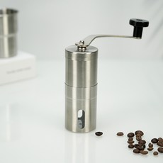不鏽鋼手搖咖啡磨豆機, W-303-常規不鏽鋼
