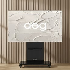 에이그 43인치 55인치 65인치 75인치 85인치 98인치 150kg 높낮이조절 tv스탠드, T-100, 1개