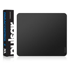 펄사 파라컨트롤 V2 게이밍 마우스패드 XL, 블랙, 1개