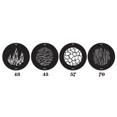 조합 고보 사진 섀도우 아트 100패턴, OD 66mm M Size, Natural elements