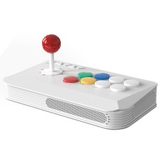 DATA FROG 아케이드 스틱(Switch/Windows/Switch 2용) 무선 블루투스 2.4G 리시버 및 유선 연결 지원 아케이드 파이트 스틱, 1개, Y5A