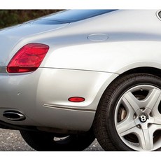 IDFR ODE 汽車後反光片框 BENTLEY CONTINENTAL GT 專用 (2003-2012) 黑色, 1個