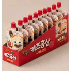 롯데칠성음료 핑크퐁 키즈홍삼 사과당근, 100ml × 20개, 100ml, 20개