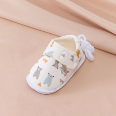 DFMEI 雪寶娃布鞋嬰兒鞋子春秋款0-6個月12軟底不掉男女寶寶步前鞋