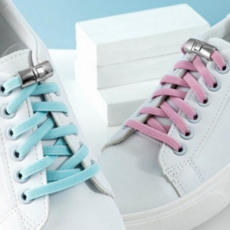 무매듭 신발끈 고탄력 버클형 운동화 버클 신발끈 없는 간편 노인 메탈