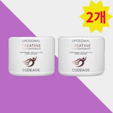 코드에이지 리포조말 크레아틴 파우더 150g 리포솜 모노하이드레이트 분말 무맛 2개