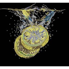 Stich 크로스 스티치 키트 공예 양자리 1360-신선한 레모네이드 32-29 크로스 스티치 바느질 자수 크로스 스티치, 보여진 바와 같이, 16CT, 1개