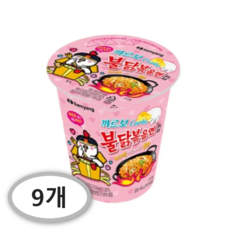 불닭볶음면 까르보 컵 80g, 9개