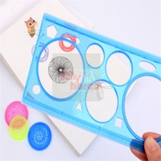 마이하루 직각자 수학 도형자 세트 4P