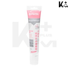 Finesil 互力 磁磚美白接縫劑 150ml 白色 DFL150 贈抹平刮刀, 1個