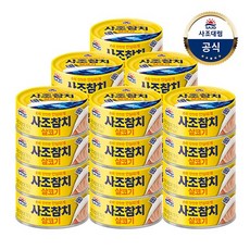 사조대림 살코기참치(안심따개), 24개, 100g