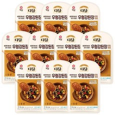 CJ 다담 우렁강된장 비빔 양념 140g 10개