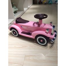 淘氣寶貝 超高顏值兒童電動車 1675 復古老爺車 兒童騎乘電動車 現貨, 俏皮粉, 1個