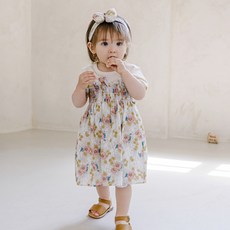 LITTLE TINI 蘇珊娜連衣裙_粉色