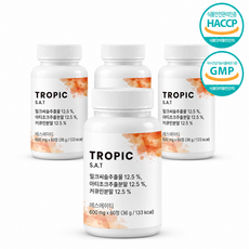 Tropic SAT 정품 실리마린 아티초크 밀크시슬, 4개, 60정 4개, 60정