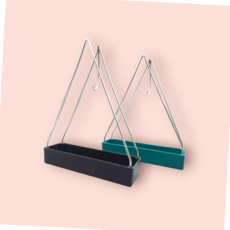 휴대용 삼각 모기향 거치대 디스펜서, 블랙, 1개