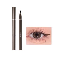 Judydoll 橘朵眼線液筆 #03冷茶棕色 防水防汗 速乾持久 精細款, 1個, 勾勒美工筆02深棕