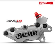 御前二輪機車精品 銨科 ANCHOR ANC14 CNC切削 剛性強化 對四卡鉗, 淺硬陽,右邊, 1個