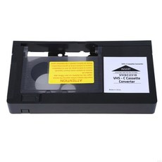 H7EC 추억 VHS C를 캠코더 테이프용 카세트 플레이어 어댑터로 변환, 한개옵션0