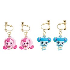 MIMI&CO 卡通主角耳夾 2副組