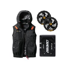 BURTLE 空調服風扇衣 AC2074系列 套裝組 側邊開孔