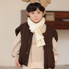 코지리프패딩조끼 키즈 유아 누빔 퀼팅 패딩 베스트 등원룩 간절기 아우터