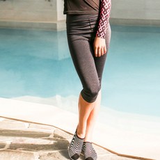 910M 여성 비치웨어 레깅스 7부바지 탄력있는