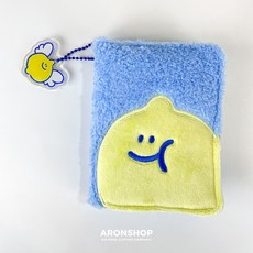 ARONSHOP 拍立得卡冊 偶像小卡收納, 絨毛小卡冊-檸檬款