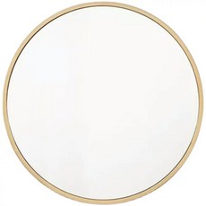 원형 프레임 거울 현관 거실 복도, M. 직경 60mm 금