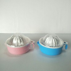 手動果汁機 壓汁器 壓榨器 壓榨汁機 壓果轉汁器, 粉紅色(中國製)低