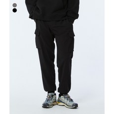 GROOVE RHYME 컴포터블 밴딩 카고 테이퍼드 조거 팬츠 (LRRSCPJ104M)