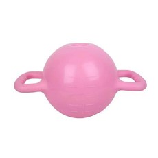 요가 피트니스 물 주입 조절식 케틀벨 양손잡이 덤벨 필라테스 홈 스포츠 장비, 1개, 1g, 2. pink