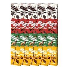 빼빼로데이 선물 추천 빼빼로 4종 화이트쿠키 빼빼로 37g+초코빼빼로 오리지날 54g+아몬드 빼빼로 37g+초코필드 빼빼로 53g 각5개 총20개, 1개