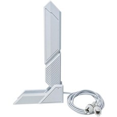 EZ-그 퀵 커넥트 인터페이스가 WiFi 7 안테나 ASUS 마더보드용 라우터 ROGRTTUF 즈 듀얼 밴드 고이득 신호 부 로우 프로파일 마그네틱 베이스 화이트