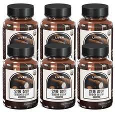 [라이븐] 안동 참마 알로에 아보레센스 유산균 프리미엄정, 6개, 60정