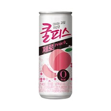 동원 쿨피스 제로 복숭아 230ml 60입
