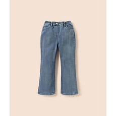 브랜드 빈폴키즈 BEANPOLE KIDS 여아 세미 부츠컷 데님 팬츠 스카이 블루 BI6121G01Q 694644