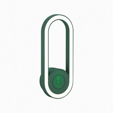 物理超聲波驅蚊夜燈 插電式智能變頻光感小夜燈 靜音低頻適眠光, 綠色