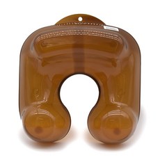 이발소 파마 곱슬 머리 받침 물약 어깨 지지대 헤어 컬러링 어깨 목 트레이 헤어 스타일링용 흘림 방지 싱크, 01 orange, 1개