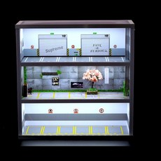 다이캐스트 전시장 1 64 스케일 미니어쳐 자동차 진열용, 1. 타입A