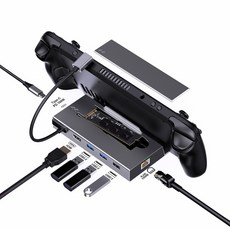辦公大王 Steam Deck 七合一擴展底座 HDMI SSD 外接, 1個